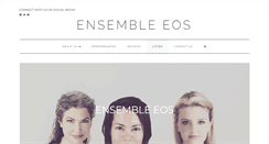 Desktop Screenshot of ensemble-eos.com